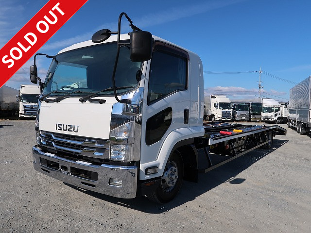 2016 Isuzu Forward Medium-sized 2-car carrier, cargo bed length 965cm, rear air suspension, 240 horsepower, ★MOT valid as of November 2015★
