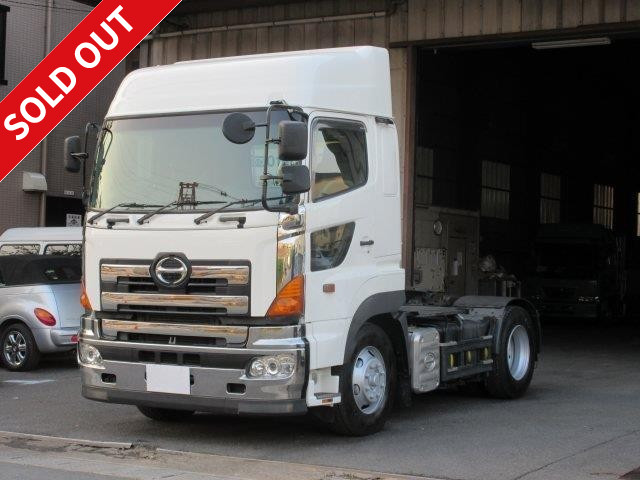 2006 Hino Profia Tractor Head High Roof All-inclusive 5th Wheel Load 11.2 Tons