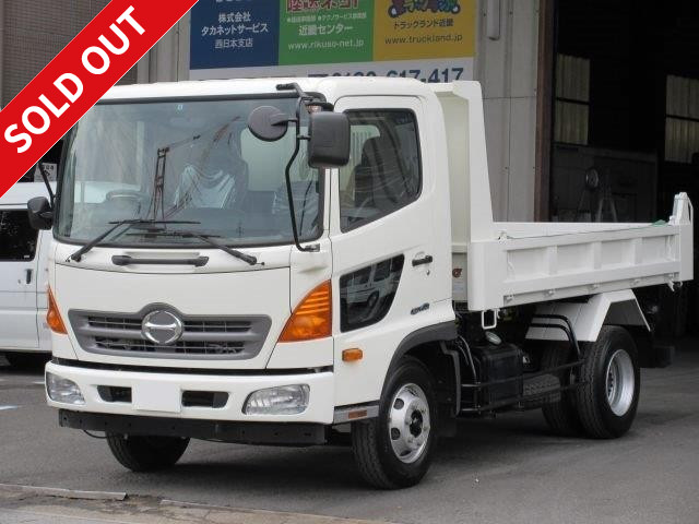 2014 model! Hino Ranger 4t dump truck with manual cobo lane