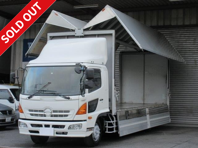 2011 model! [Extra-ton] Hino Ranger aluminum wing ★With storage PG★