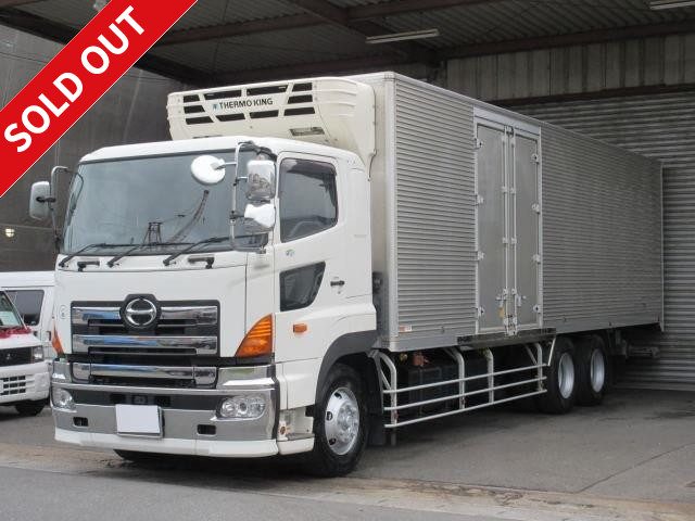 2010 model! Hino Profia refrigerated van with storage PG ★ -25 degree setting (with standby) ★ 3-axle high floor 6×2 ★ Side door Kannon
