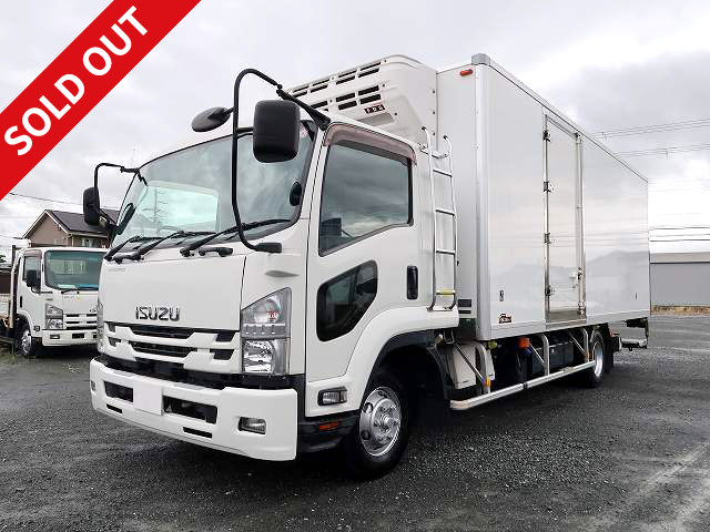 2018 Isuzu Forward Medium-sized refrigerated van 6200 wide Storage PG Denso -32 degree setting Left side door Rear air suspension Keystone 240 horsepower *Actual mileage on meter: approx. 230,000 km*