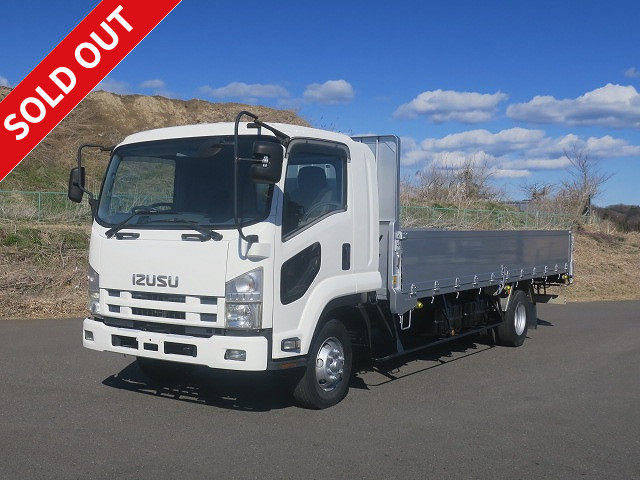 2007 Isuzu Forward Medium-sized flat body aluminum block 3-way opening 6200 standard *Actual mileage on meter: approx. 310,000 km*