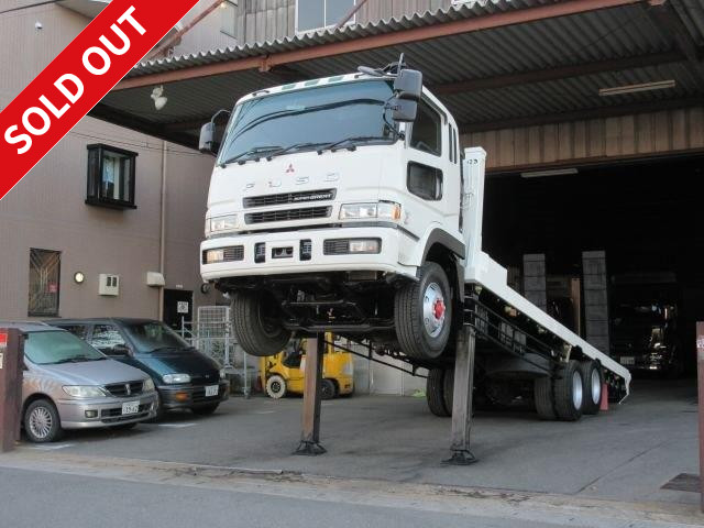 1999 Mitsubishi Fuso 2-Diff Self Loader with automatic stepping auto slider and winch!