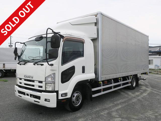 2012 Isuzu Forward Heavy Duty Aluminum Van 6200 Wide Loading Capacity 5.1t Retractable PG Rear Air Suspension 240 Horsepower