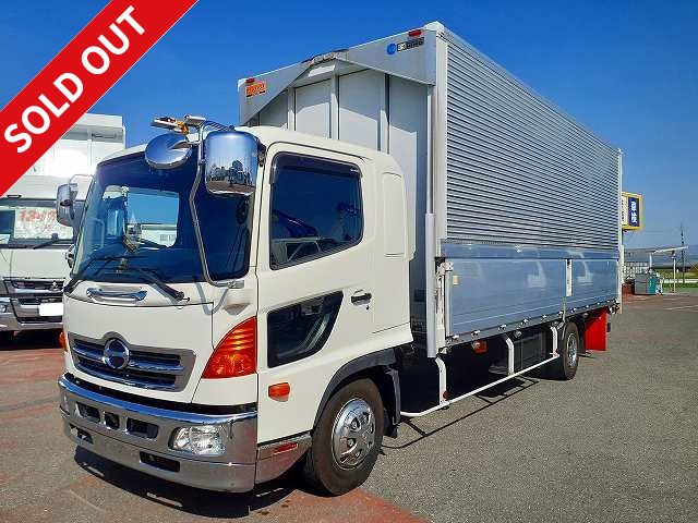 2014 Hino Ranger Medium Aluminum Wing 6200 Semi-Wide Inside width 223cm ★Approximately 373,000km on meter! ★