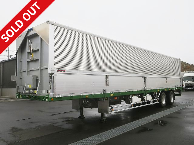 2014 model Nippon Furuhafu 2-axle wing trailer Maximum load 20.4t Lift axle Air suspension Aluminum wheels ★MOT valid until November 2013★