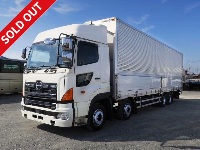 2017 Hino Profia Large aluminum wing 4-axle low floor high roof ★MOT valid until March 2013★