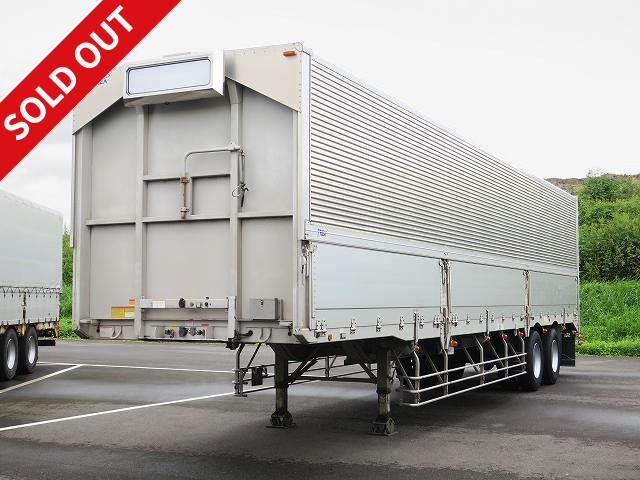 2016 model Nippon Trex 2-axle wing trailer, maximum load 20.8t, lift axle, air suspension