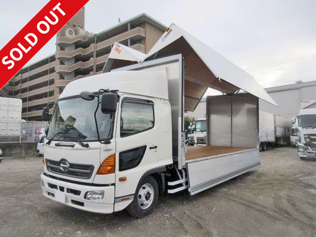 2017 Hino Ranger, medium-sized simple refrigerated wing, 6200 wide, Thermo King -5 degrees, high roof