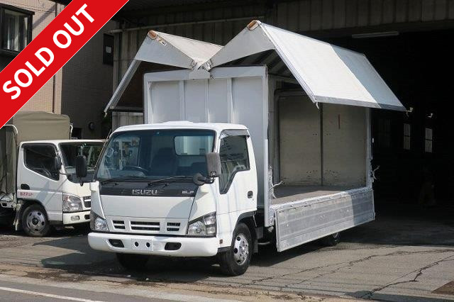 2005 Isuzu Elf Small aluminum wing Wide long with ETC