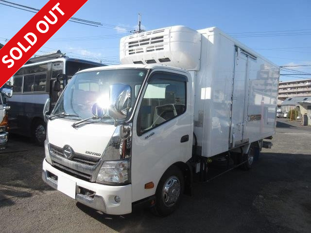 2017 Hino Dutro 2t refrigerated van with storage PG, left side sliding door, Topure -30 degree, cab plating