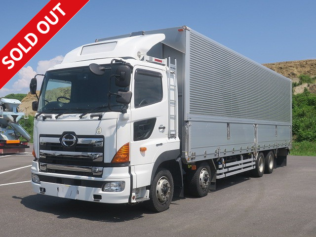 2016 Hino Profia Large aluminum wing 4-axle low floor Rear air suspension Retarder *Actual mileage approx. 670,000km/Vehicle inspection valid until October 2014*
