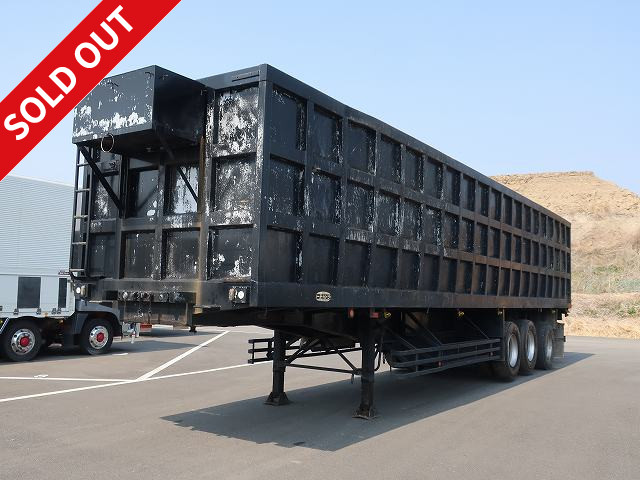 2007 Toyo Trailer FAW 3-Axle Scrap Transport Trailer with Lift Axles and a 24-Ton Maximum Load Capacity. Vehicle inspection valid until December 2016.