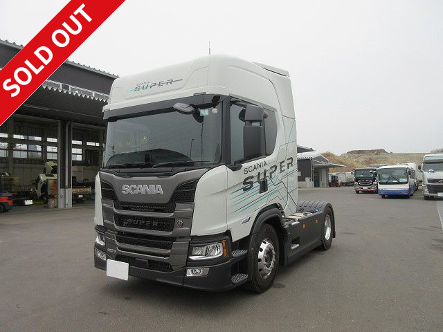 2025 Scania Super G420 Tractor Head with Maintenance Package Transfer Available / Manufacturer Demo Vehicle
