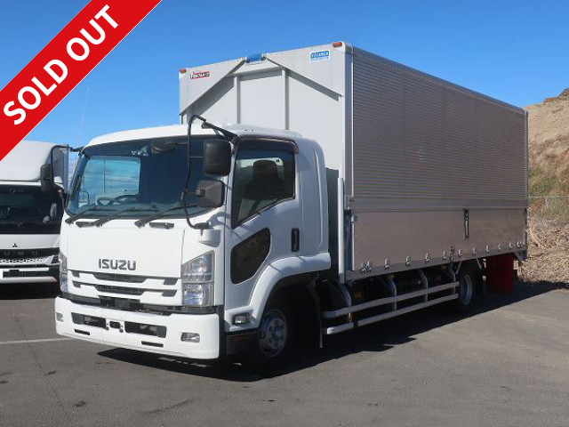 2018 Isuzu Forward Medium-Sized Aluminum Wing 6200 Wide ★Approximately 330,000 km on the odometer★