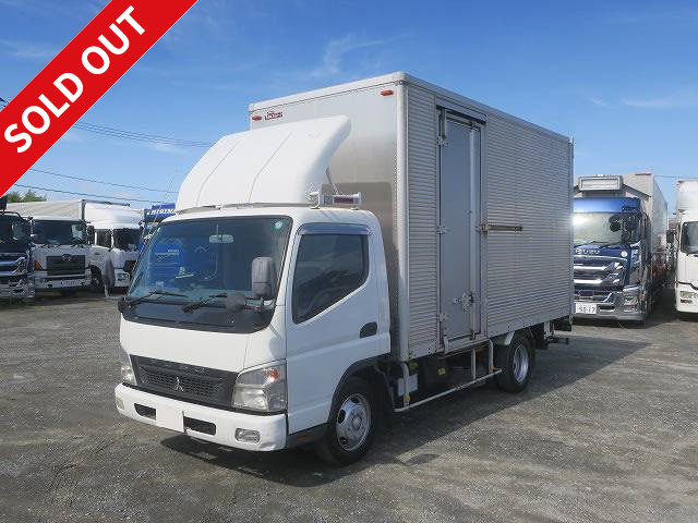 2008 Mitsubishi Fuso Canter 2-ton Aluminum Van, Wide/Long, 245cm Interior Height, Combination Gate, Left-Sliding Door, 150 HP, Two-Tier Lashing Rails [Medium-Duty License Qualified (Excluding 5-ton Limited Vehicles)] ★Inspection valid until May 2016★