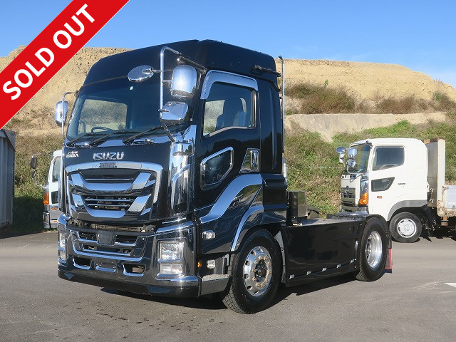 2016 Isuzu Giga Tractor Head, 5th wheel load 11.5t, 420 horsepower, high roof, aluminum wheels
