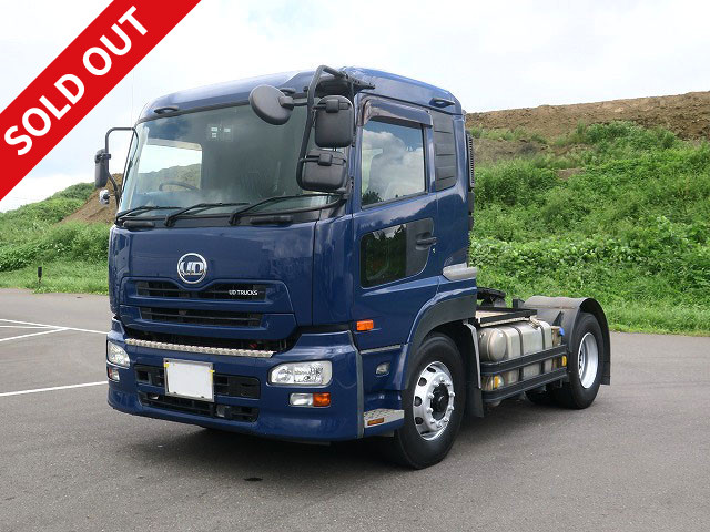 2013 UD Trucks Quon Tractor Head 5th Wheel Load 11.5t Retarder *Approximately 330,000km on meter*