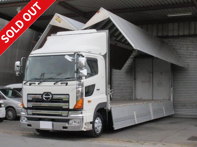2010 Hino Profia Aluminum Wing 4-Axle Low Floor ★Rear Air Suspension★