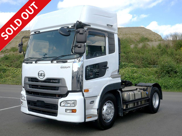2017 UD Trucks Quon Tractor Head 5th Wheel Load 11.5t 450HP High Roof *Approximately 550,000km on the meter*