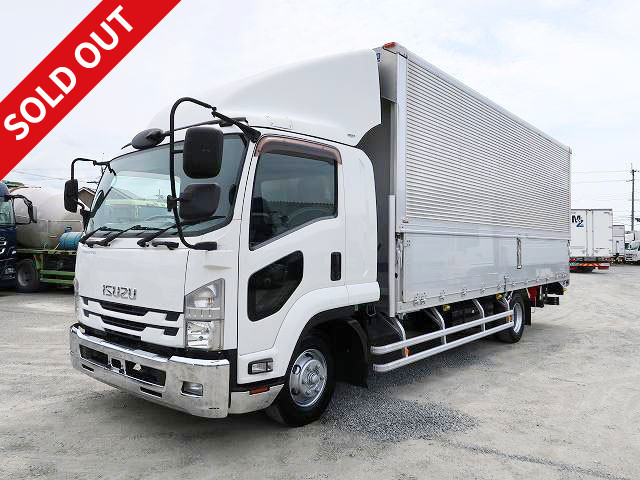 2015 Isuzu Forward Medium-sized Aluminum Wing 6200 Wide Combination Gate *Approximately 410,000km on the meter*