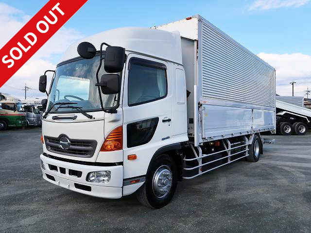 2014 Hino Ranger, increased capacity, aluminum wing, 6200 body, 6.6t load capacity, storage PG, rear air suspension, high roof, 260 horsepower