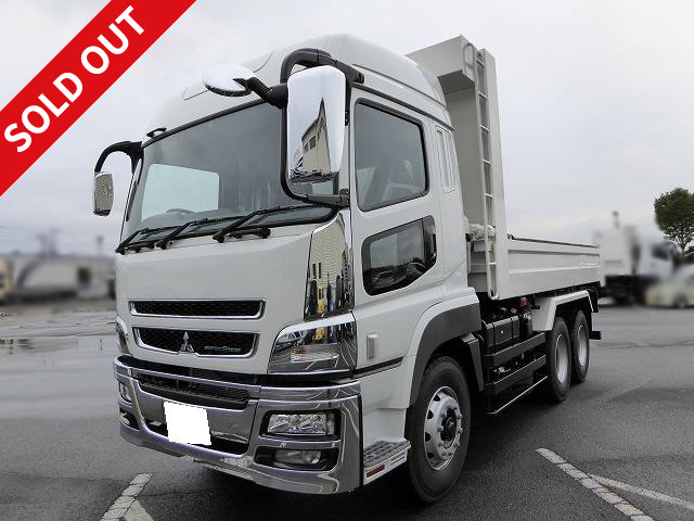 2015 Mitsubishi Fuso Super Great FV60 Series Large High Roof Dump Truck with Far East 5400 Body, Unused!