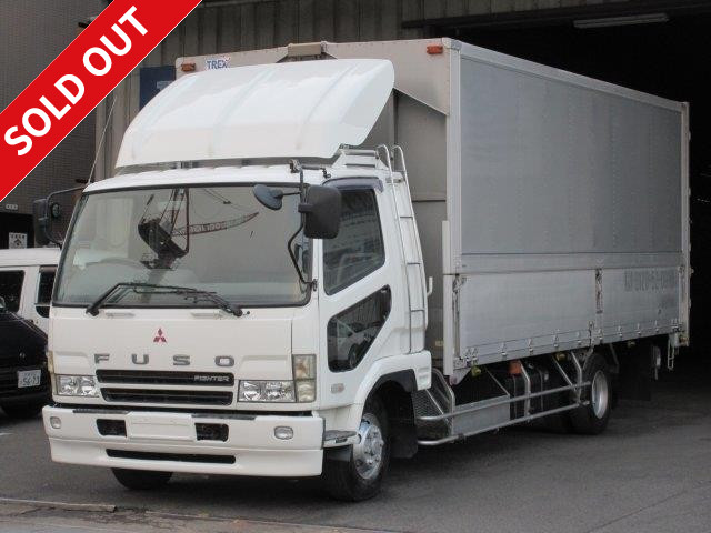 2005 Mitsubishi Fuso Fighter with aluminum wing lift-up PG! Rear air suspension 6200 wide body!