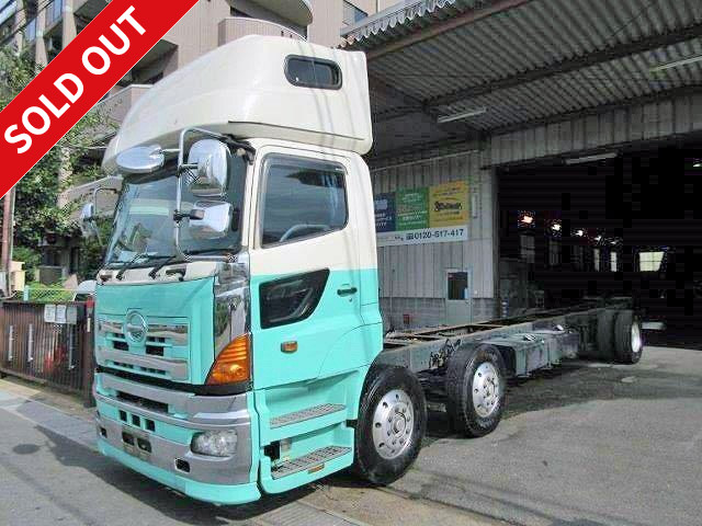 2006 model! Hino Profia front twin axle cab chassis ★ Super high roof ★