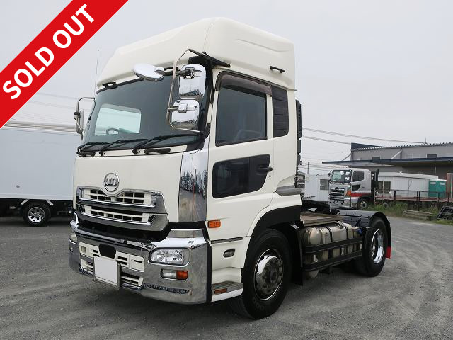 2015 UD Trucks Quon Tractor Head 5th Wheel Load 11.5t High Roof *Approximately 430,000km on meter/Inspection valid until June 2013*