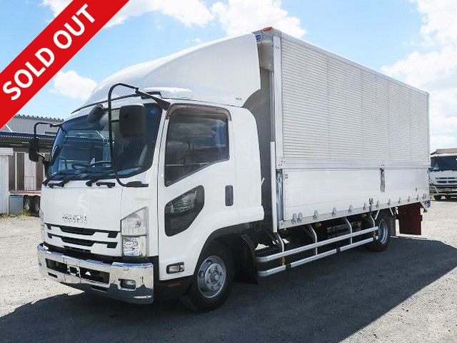 2016 Isuzu Forward, medium-sized aluminum wing, 6200 wide, rear air suspension, 240 horsepower 