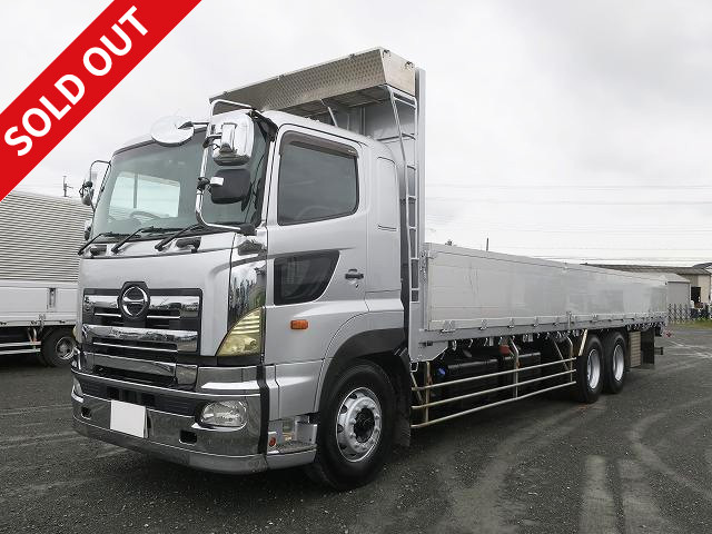 2014 Hino Profia Large flatbed aluminum block 3-way opening High floor 3-axle Retarder *Inspection valid until December 2013*