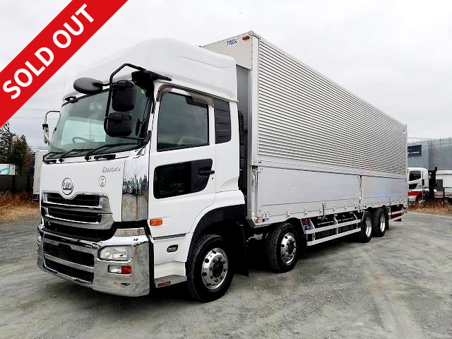 2015 UD Trucks Quon Large aluminum wing 4-axle low floor high roof aluminum wheels
