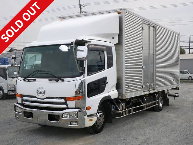 2015 UD Trucks Condor Medium Aluminum Van 6200 Wide Storage PG Left Side Door ★Approximately 480,000km on meter★