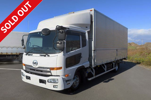 2015 UD Trucks Condor Medium Aluminum Wing 6200 Wide Rear View Camera Bed