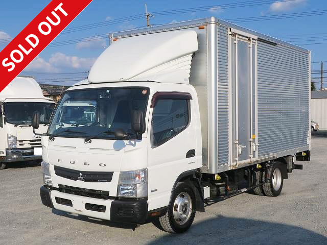 2013 Mitsubishi Fuso Canter small aluminum van, 2.95t load, wide and long, 224cm inside height, left sliding door, combination gate, low floor, 2 pedals, 150hp [medium-sized license required *excluding 5t limited]