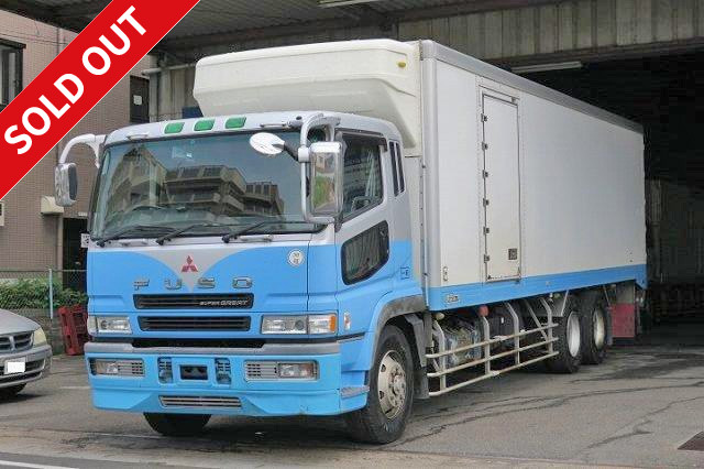 2003 Mitsubishi Fuso Super Great high-floor rear 2-axle large refrigerated van (Made by Mitsubishi Heavy Industries, with standby at -30 degrees) Loading capacity 13.2t!! Jolder 4-row