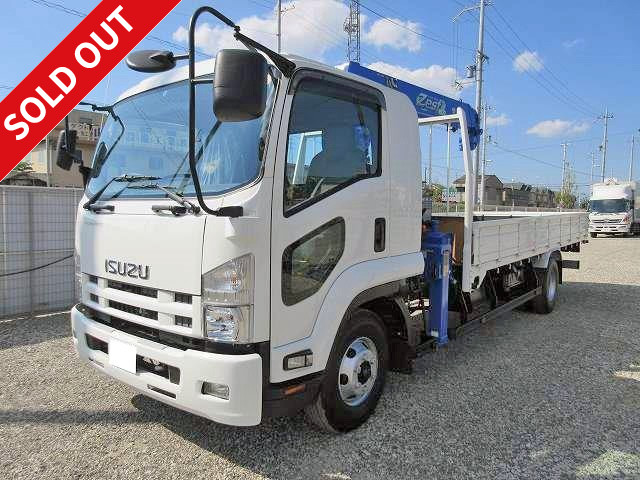2014 model! Isuzu Forward with standard width crane ★ Tadano made ★ 4-stage hook-in radio control