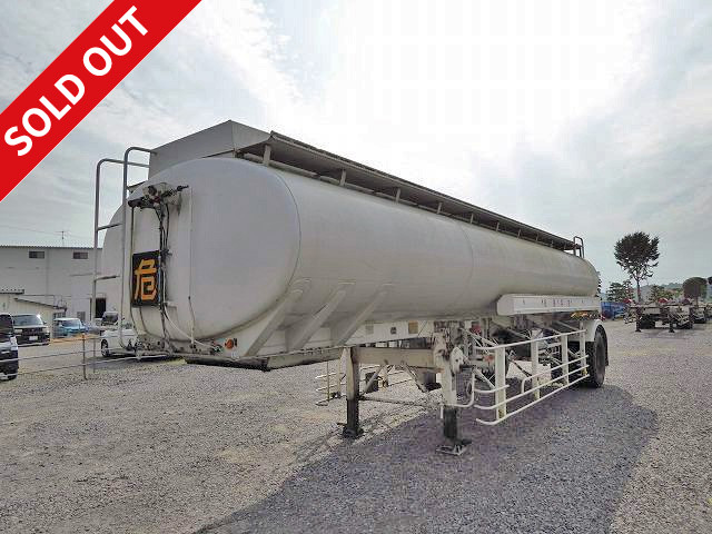 1987 model! Shinmaywa tank semi-trailer 20KL, 6 compartments, pump included!