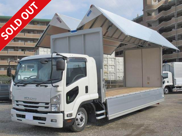 2015 model! Isuzu Forward Aluminum Wing 6200 Wide Body