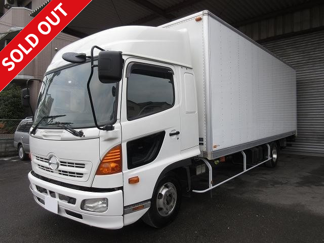 2011 model! Hino Ranger aluminum van with lift-up PG! High roof! 6700 body
