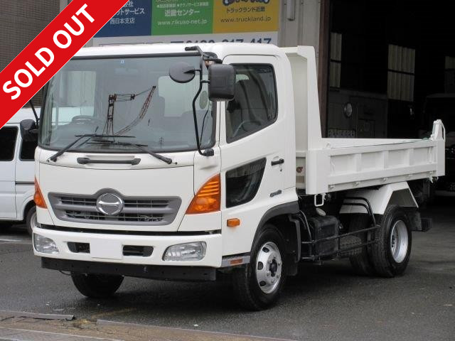 2014 model! Hino Ranger 4t dump truck with manual dump truck lane. A late model vehicle!