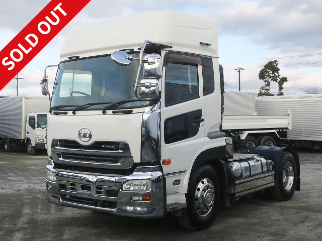 2013 UD Trucks Quon Tractor Head 5th Wheel Load 11.5t High Roof Aluminum Wheels ★ Actual mileage on the meter: approx. 540,000km! ★