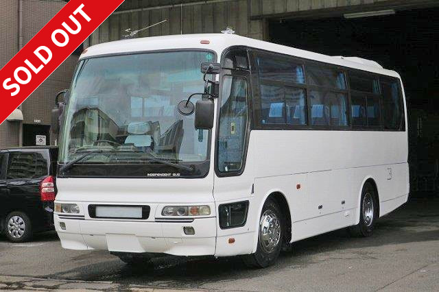 1999 Mitsubishi Fuso Aero Bus, 29-seater large tourist bus/EX, high roof, rear air suspension, through trunk
