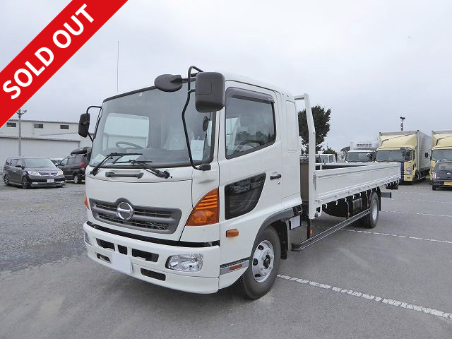 2016 Hino Ranger Medium Flatbed 6200 Wide (with PTO) Available for lease and rental!!