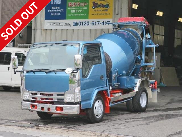 いすゞコンクリートミキサー車