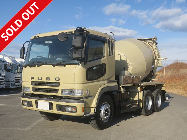 中古トラック 三菱ふそうコンクリートミキサー車