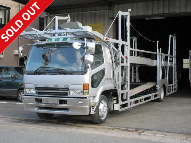 中古トラック 三菱ふそう車載車5台積み