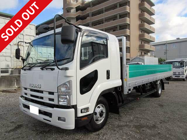 2014 model! Isuzu Forward aluminum block flat body! 6200 body ★ Wide ★